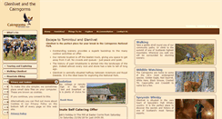 Desktop Screenshot of glenlivet-cairngorms.co.uk